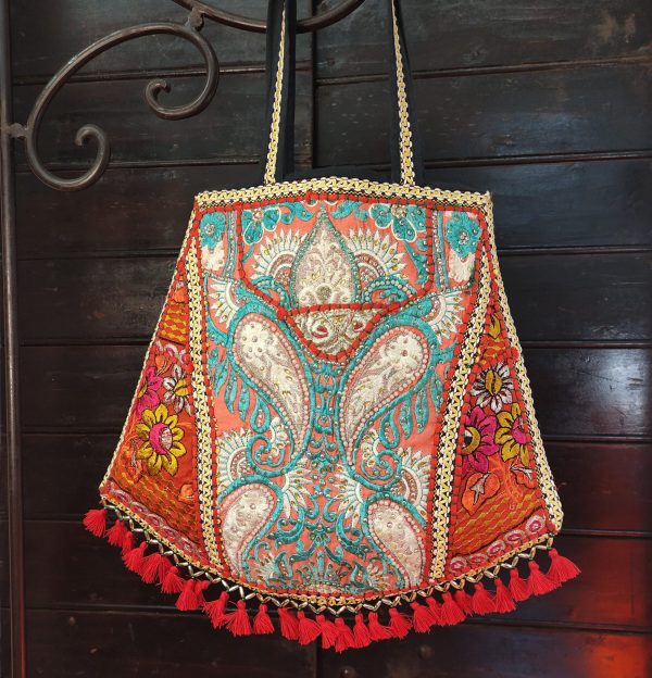BORSA INDIANA RICAMATA