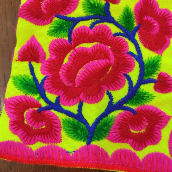 BORSA THAILANDESE RICAMATA - immagine 3
