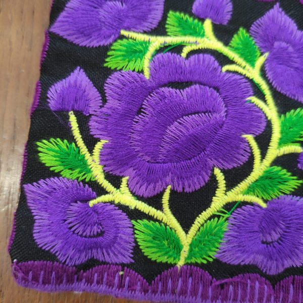 BORSA THAILANDESE RICAMATA - immagine 5