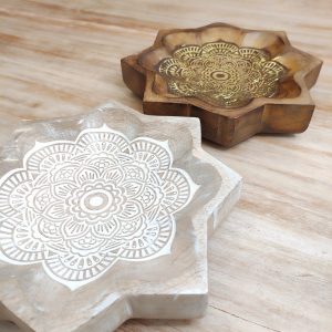 VASSOIO CON MANDALA