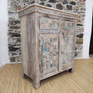 CREDENZA INDIANA BLOCK PRINT