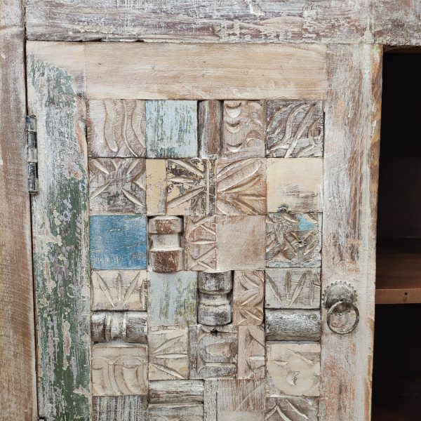 CREDENZA INDIANA BLOCK PRINT - immagine 3