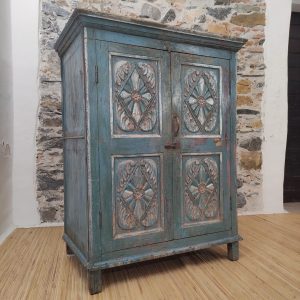 CREDENZA VINTAGE INDIANA BLU