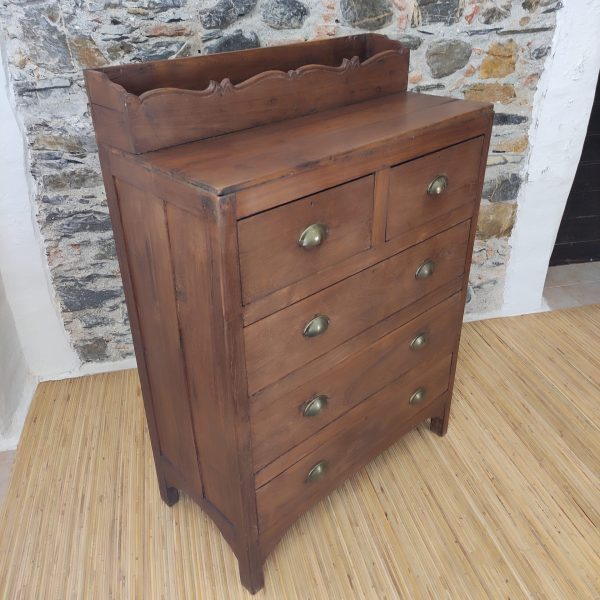 CASSETTIERA STILE COLONIALE - immagine 4