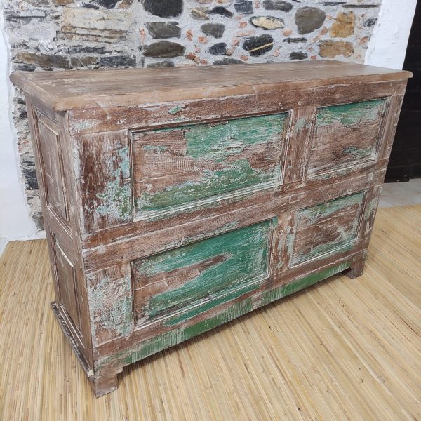 credenza indiana shabby porte antiche
