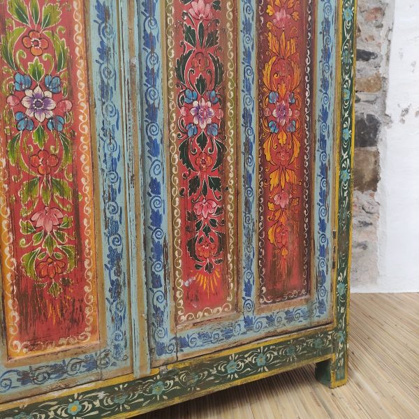 ARMADIO INDIANO DECORATO - immagine 8