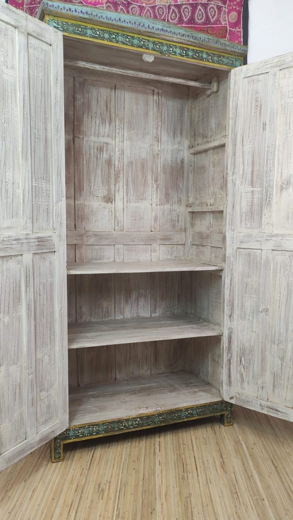 ARMADIO INDIANO DECORATO - immagine 9