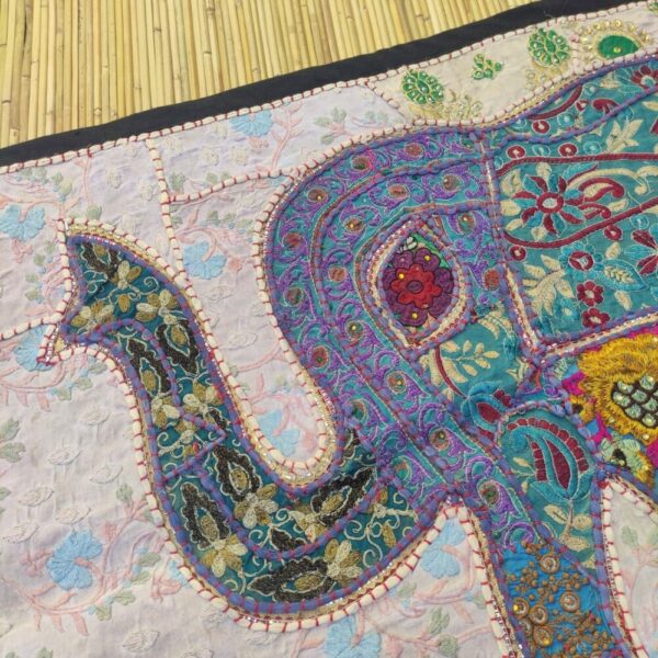ARAZZO ELEFANTE PATCHWORK - immagine 2