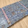 pannello decorativo indiano azzurro