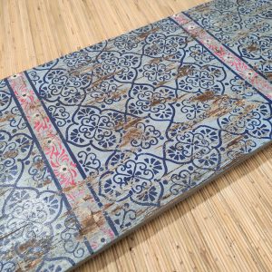 pannello decorativo indiano azzurro