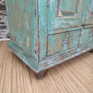ARMADIO INDIANO VINTAGE CON CASSETTI