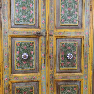 ARMADIO A FIORI ETNICO PORTE