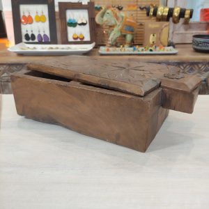 ANTICO PORTASPEZIE INTAGLIATO
