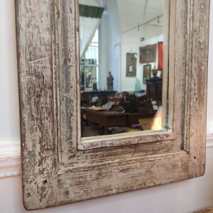 SPECCHIO INDIANO IN LEGNO SHABBY