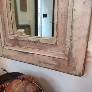SPECCHIO INDIANO ROSA DETTAGLIO