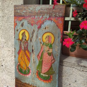 PANNELLO DECORATIVO FIGURE INDIANE