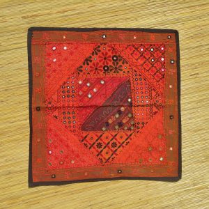 ARAZZO QUADRATO ROSSO INDIANO