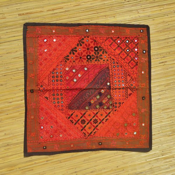 ARAZZO QUADRATO ROSSO INDIANO