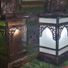 lanterne marocchine in metallo e vetro