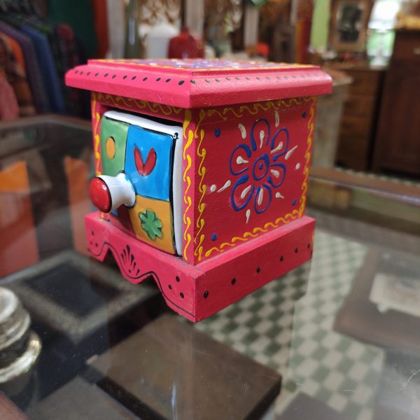 PICCOLE CASSETTIERE IN LEGNO E CERAMICA - immagine 12