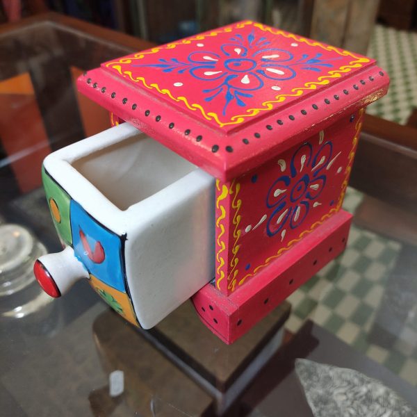 PICCOLE CASSETTIERE IN LEGNO E CERAMICA - immagine 11