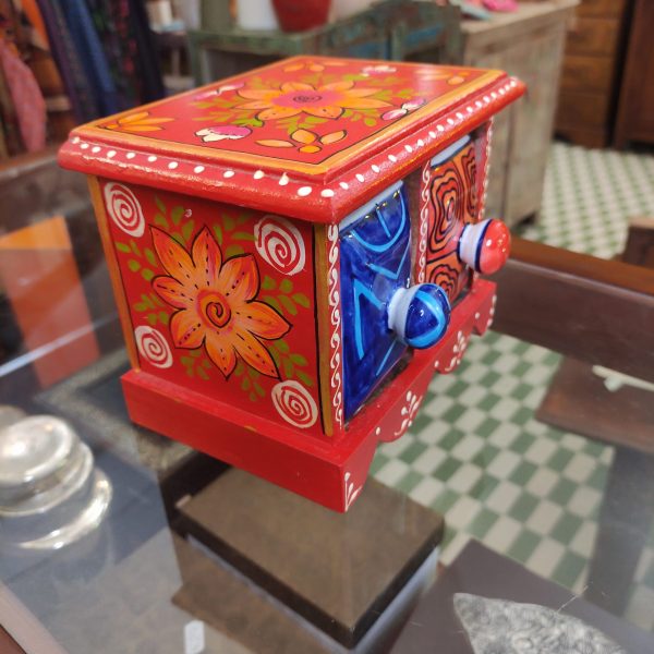 PICCOLE CASSETTIERE IN LEGNO E CERAMICA - immagine 6