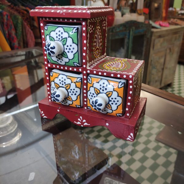 PICCOLE CASSETTIERE IN LEGNO E CERAMICA - immagine 18