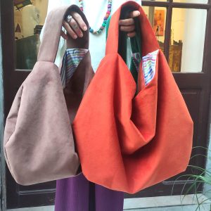 BORSA A SPALLA IN VELLUTO