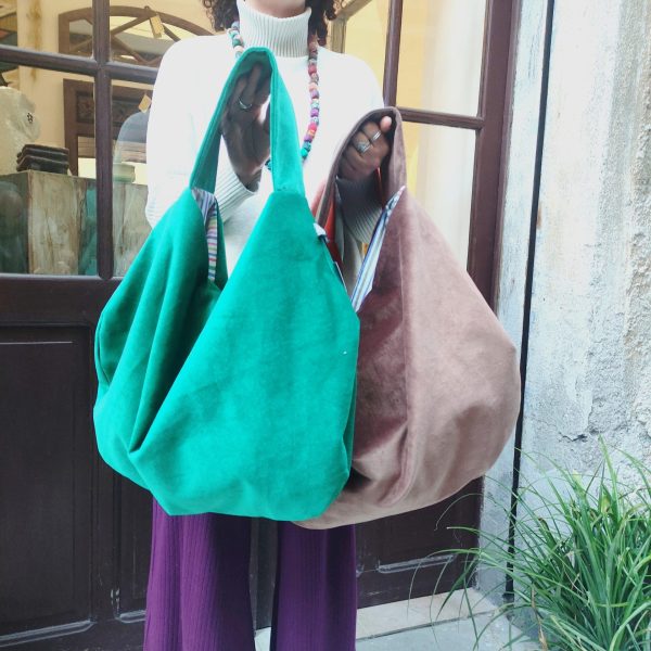 BORSA A SPALLA IN VELLUTO - immagine 8
