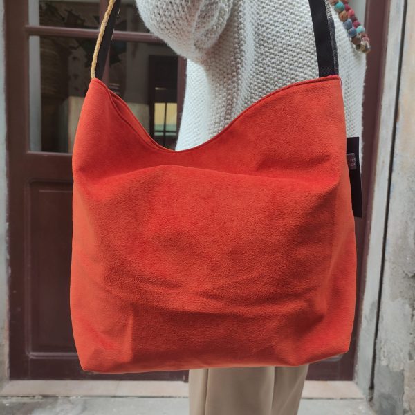 BORSA A TRACOLLA IN VELLUTO - immagine 5
