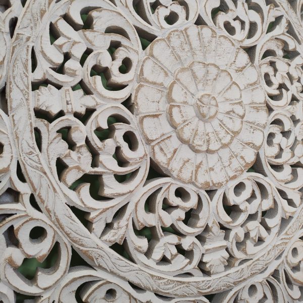 PANNELLO DECORATIVO BIANCO MANDALA - immagine 4