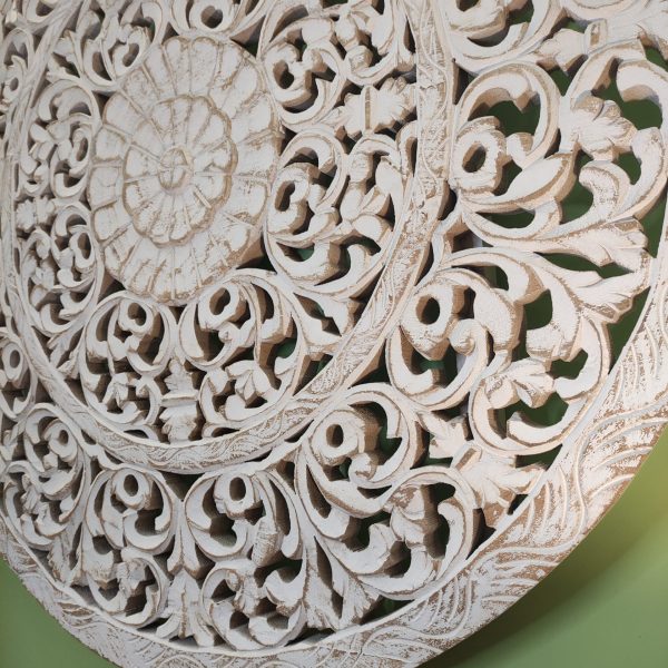 PANNELLO DECORATIVO BIANCO MANDALA - immagine 5