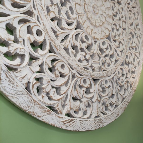 PANNELLO DECORATIVO BIANCO MANDALA - immagine 7