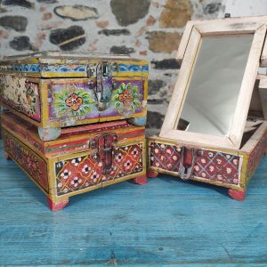 PORTAGIOIE INDIANO CON SPECCHIO