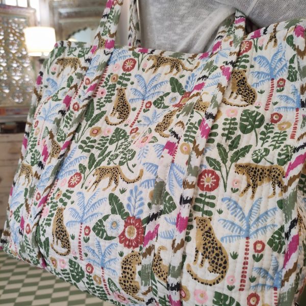 BORSA INDIANA IN COTONE - immagine 5