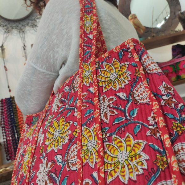 BORSA INDIANA IN COTONE - immagine 10