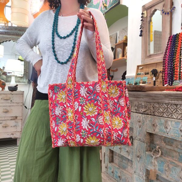 BORSA INDIANA IN COTONE - immagine 13