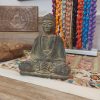 STATUETTA IN PIETRA DEL BUDDHA SEDUTO