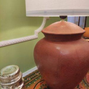 LAMPADA MAROCCO IN TERRACOTTA ARTIGIANALE