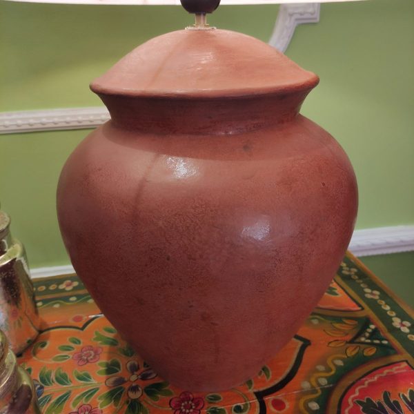 LAMPADA MAROCCO IN TERRACOTTA ARTIGIANALE