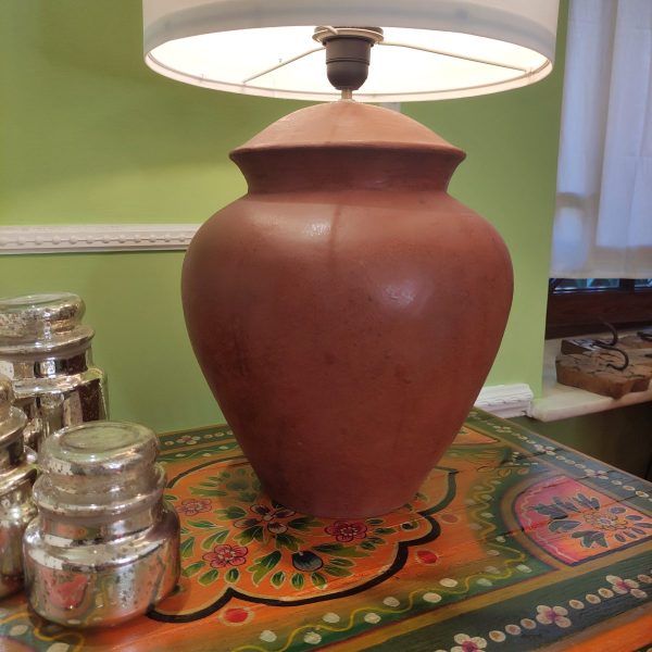 LAMPADA MAROCCO IN TERRACOTTA ARTIGIANALE