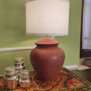 LAMPADA MAROCCO IN TERRACOTTA ARTIGIANALE