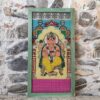 Ganesh stampa vintage su vetro divinità induista