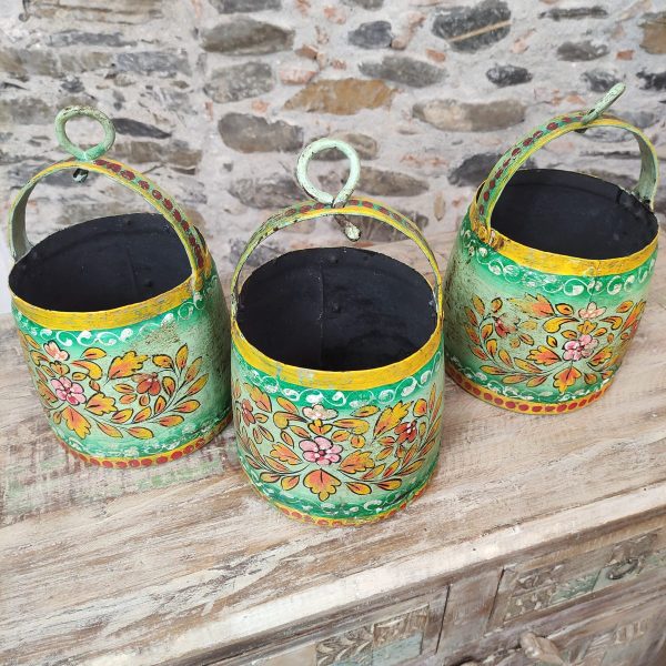 PORTAVASI A FIORI IN FERRO - immagine 4