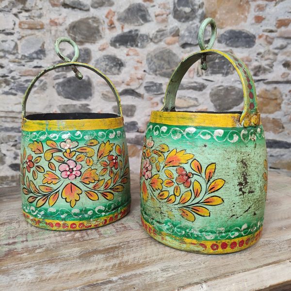 PORTAVASI A FIORI IN FERRO - immagine 5