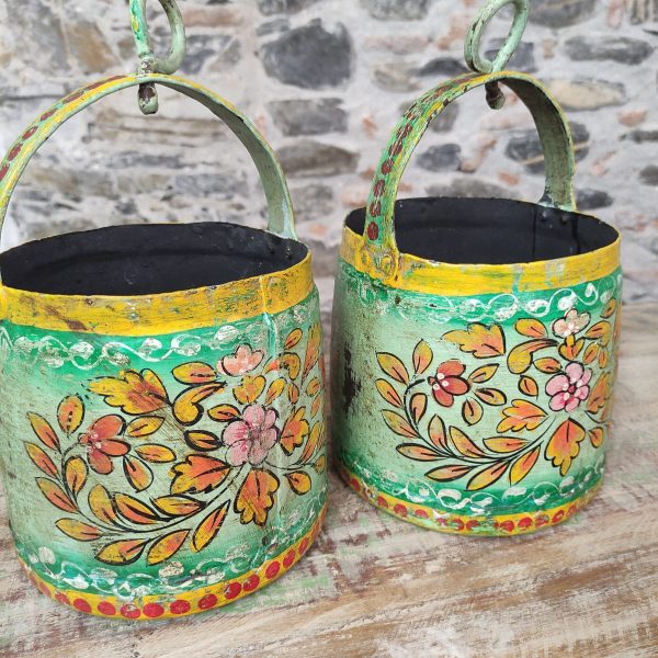 PORTAVASI A FIORI IN FERRO - immagine 6