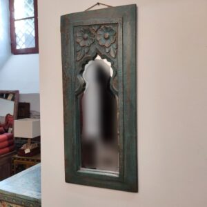 specchio decorato indiano