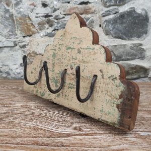 appendiabiti legno tre ganci forma a cupola