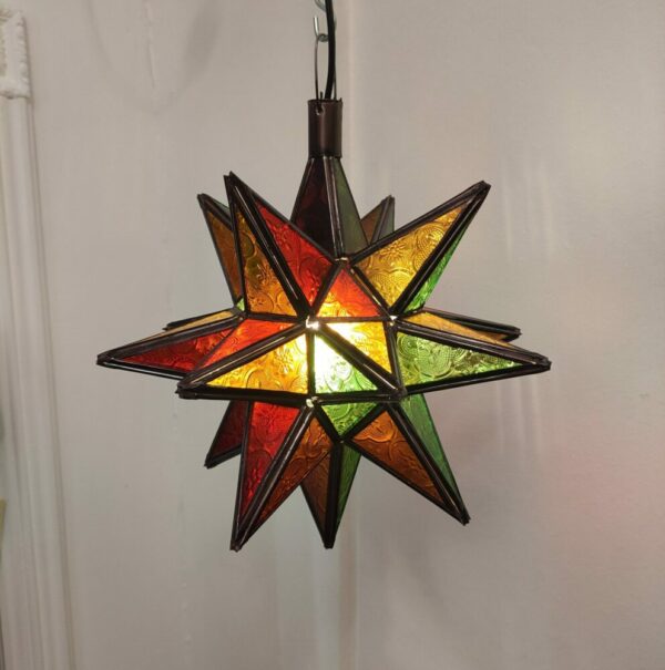 LAMPADA MAROCCHINA A STELLA - immagine 4