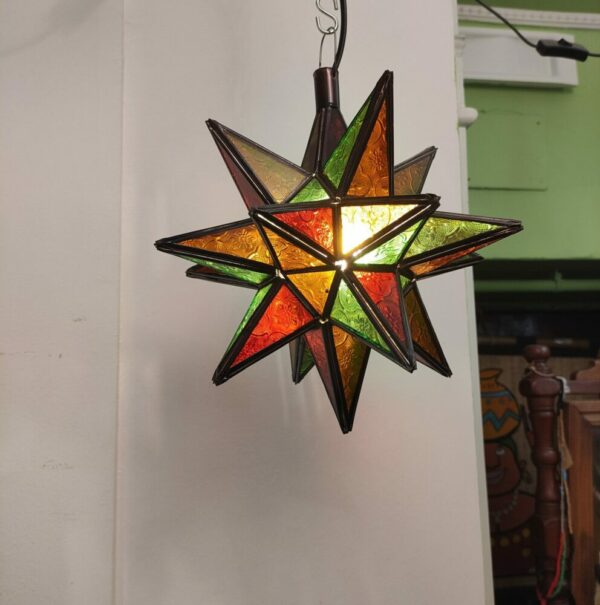 LAMPADA MAROCCHINA A STELLA - immagine 5